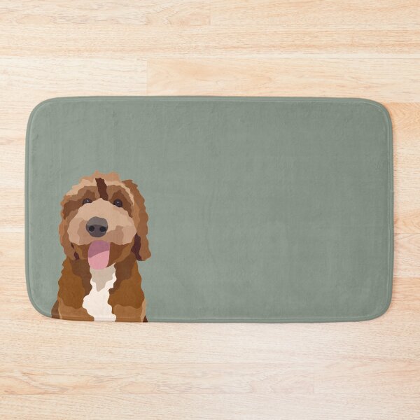 Item preview, Mini Goldendoodle Dog Portrait Digital Illustration designed and sold by sherylwylie.