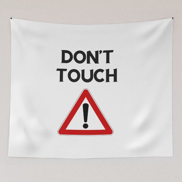 Item preview, Don't touch designed and sold by Lakki-s.