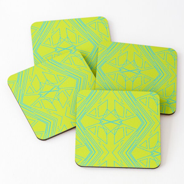 Item preview, Lime Green and Blue designed and sold by Art by Amanda.