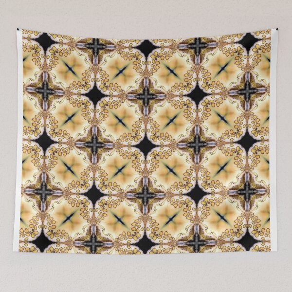 Item preview, Mosaic Yellow and Black  designed and sold by ritusdesigns.