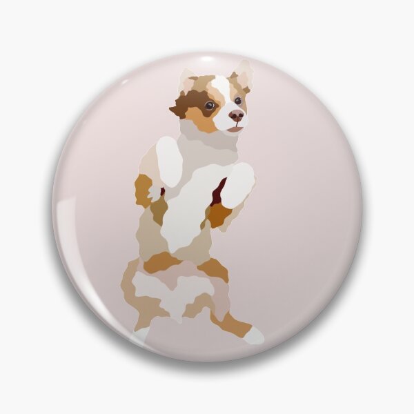 Artikelvorschau, Mini Australian Shepherd Hund Portrait digitale Illustration entworfen und verkauft von sherylwylie.