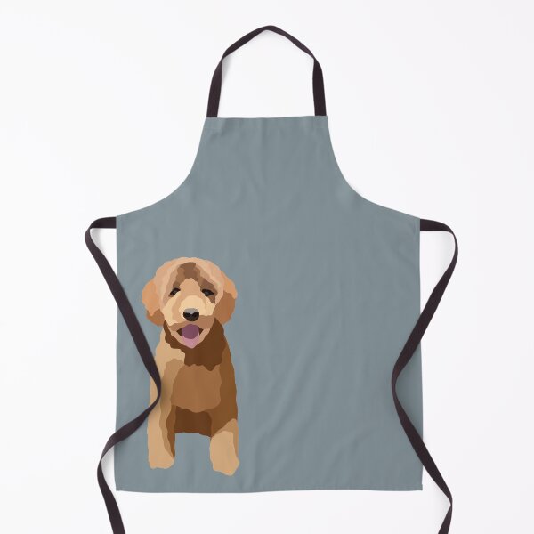 Item preview, Mini Goldendoodle Dog Portrait Digital Illustration designed and sold by sherylwylie.