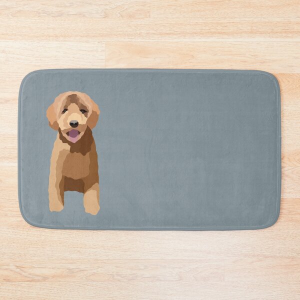 Item preview, Mini Goldendoodle Dog Portrait Digital Illustration designed and sold by sherylwylie.