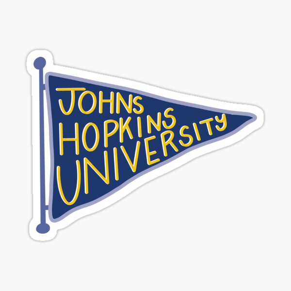 "Johns Hopkins University" Sticker for Sale by tatijpg Redbubble
