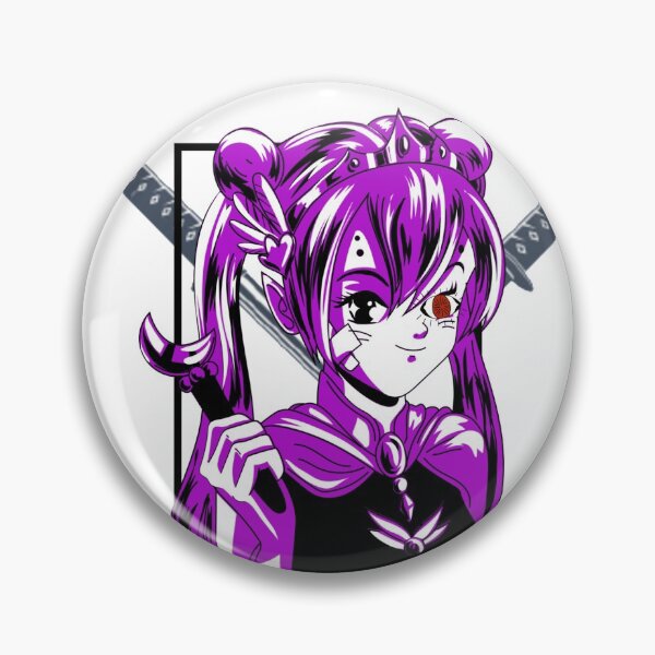 Item preview, Purple Hair Anime Demon Girl Baka T-Shirt designed and sold by BuggingOut.