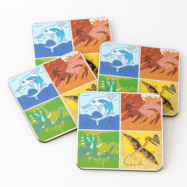 Item preview, Four Elements, Jurassic Edition designed and sold by Julen Arana Solaguren.