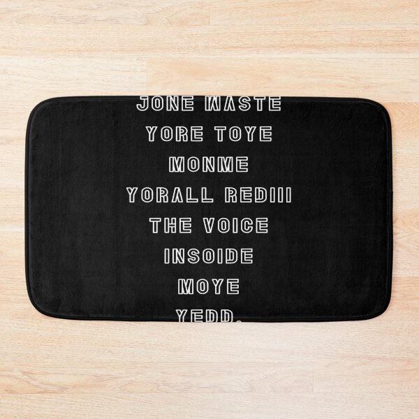 Item preview, Jone waste yore toye monme yorall rediii the voice insoide moye yedd designed and sold by eness-BK.