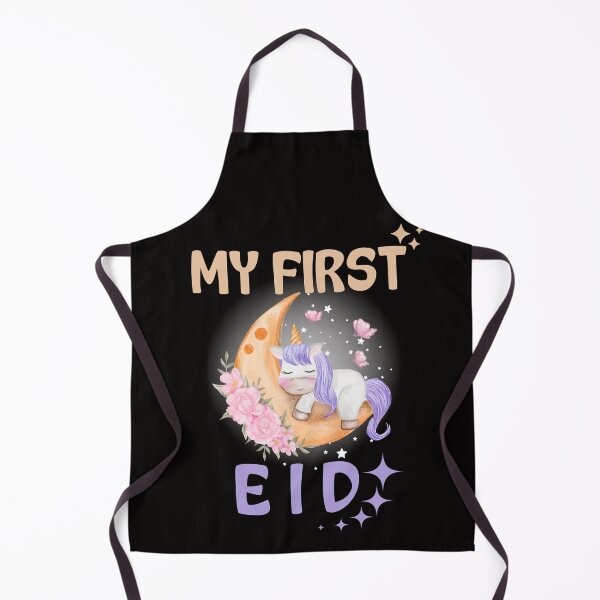 Item preview, My first eid unicorn Moon Arabic Calligraphy Ramadan Karim designed and sold by Live Today.