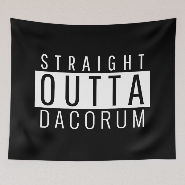 Item preview, Straight Outta Dacorum  designed and sold by Teelogic.