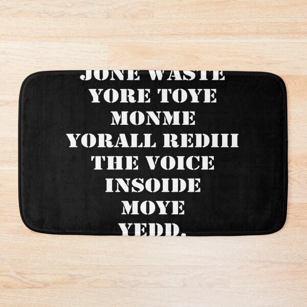 Item preview, Jone waste yore toye monme yorall rediii the voice insoide moye yedd designed and sold by eness-BK.