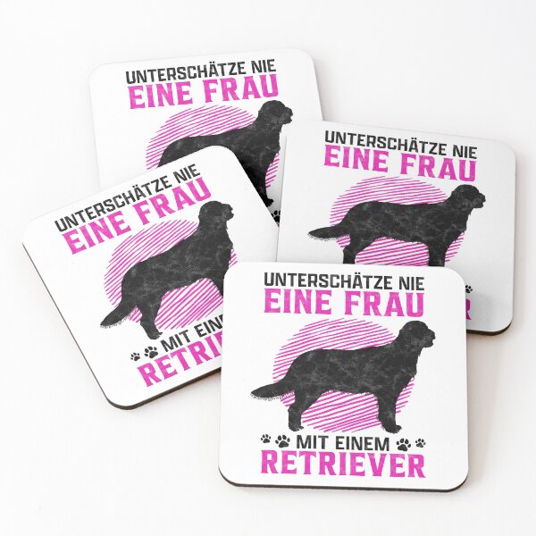 Item preview, Woman with Flat Coated Retriever Gift designed and sold by madgrfx.