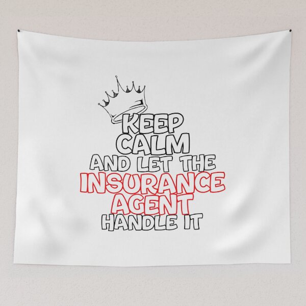 Item preview, keep calm and let the insurance agent handle it,car insurance quotes designed and sold by DonmedPro1.
