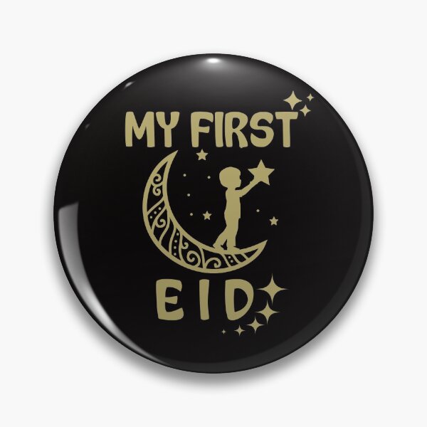 Item preview, My first eid Moon Arabic Calligraphy Ramadan Karim for kids designed and sold by Live  Today.