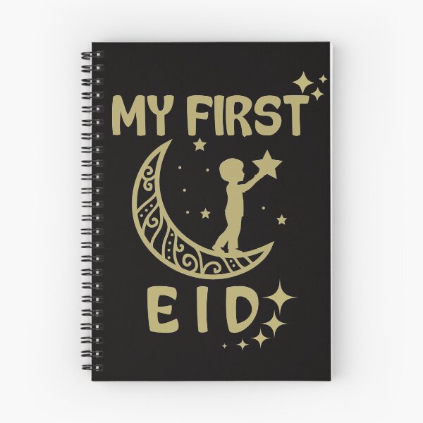 Item preview, My first eid Moon Arabic Calligraphy Ramadan Karim for kids designed and sold by Live  Today.