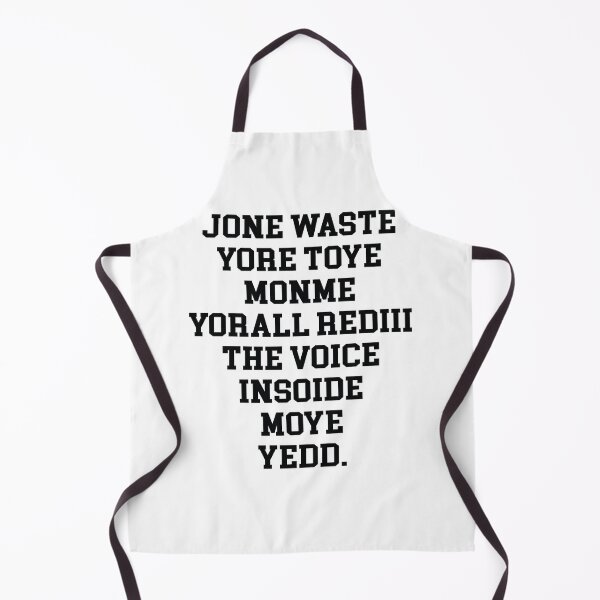 Item preview, Jone waste yore toye monme yorall rediii the voice insoide moye yedd designed and sold by eness-BK.