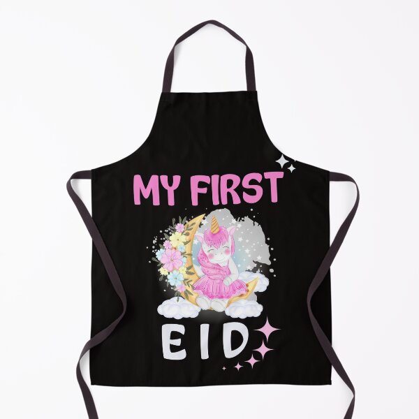 Item preview, My first eid unicorn Moon Arabic Calligraphy Ramadan Karim designed and sold by Live Today.