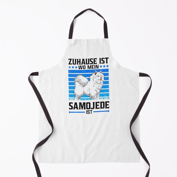 Item preview, Home is where my Samoyed is sled dog saying designed and sold by madgrfx.