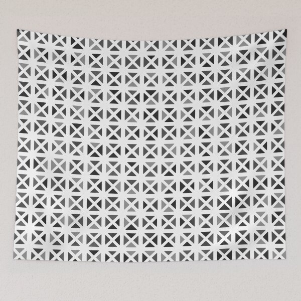 Item preview, Rounded Triangle Pattern (Grey) designed and sold by John Uttley.