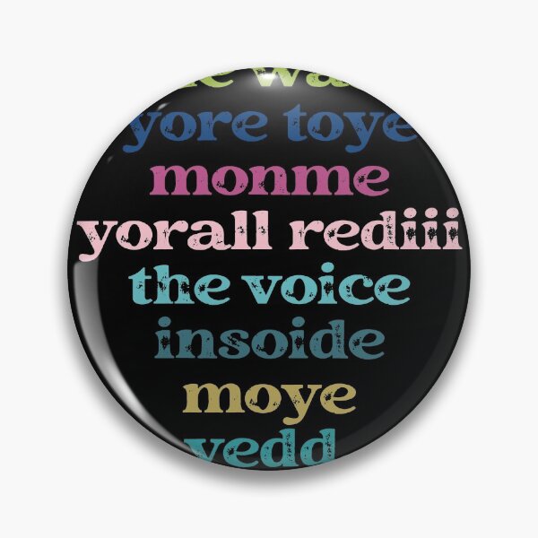 Item preview, Jone waste yore toye monme yorall rediii the voice insoide moye yedd designed and sold by eness-BK.