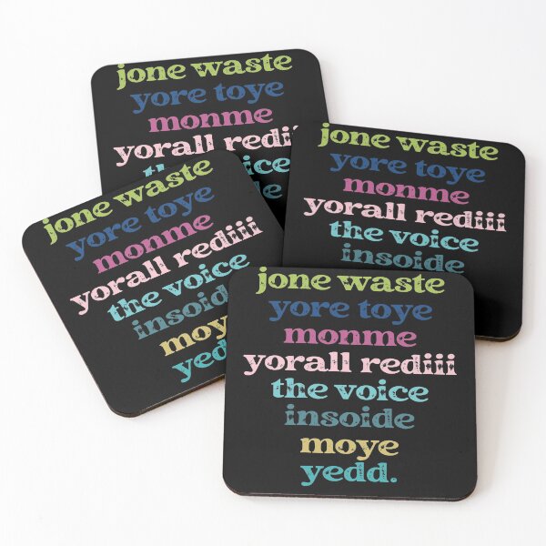 Item preview, Jone waste yore toye monme yorall rediii the voice insoide moye yedd designed and sold by eness-BK.