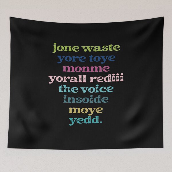 Item preview, Jone waste yore toye monme yorall rediii the voice insoide moye yedd designed and sold by eness-BK.