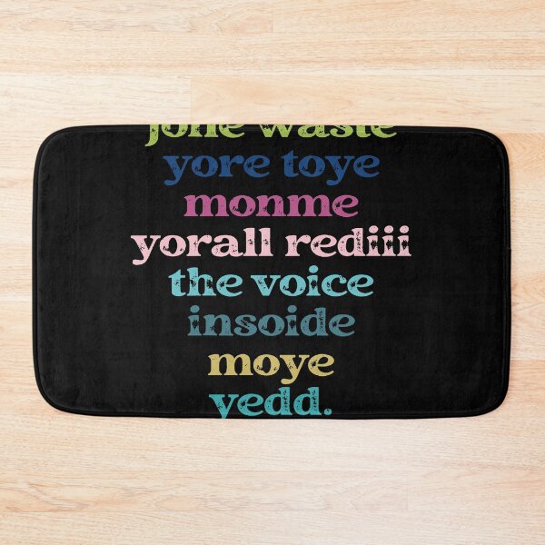 Item preview, Jone waste yore toye monme yorall rediii the voice insoide moye yedd designed and sold by eness-BK.