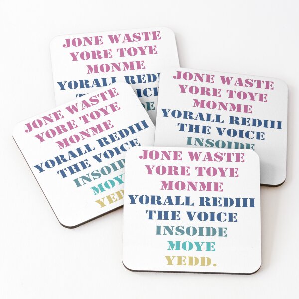 Item preview, Copy of jone waste yore toye monme yorall rediii the voice insoide moye yedd designed and sold by eness-BK.