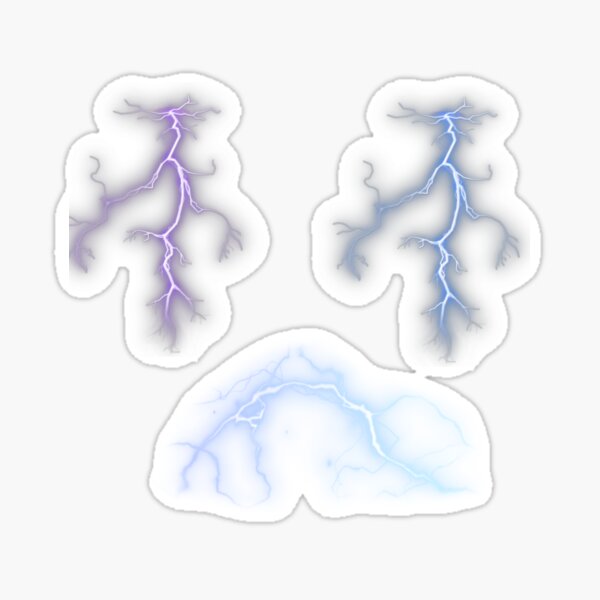 Lightning Sticker