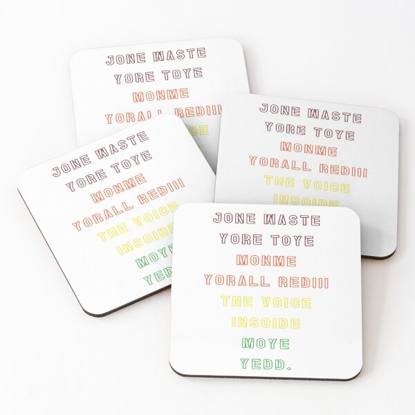 Item preview, Copy of jone waste yore toye monme yorall rediii the voice insoide moye yedd designed and sold by eness-BK.