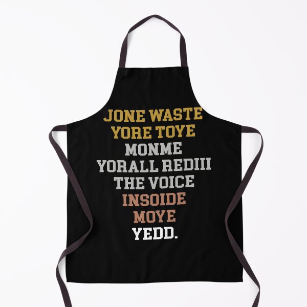 Item preview, Copy of jone waste yore toye monme yorall rediii the voice insoide moye yedd designed and sold by eness-BK.