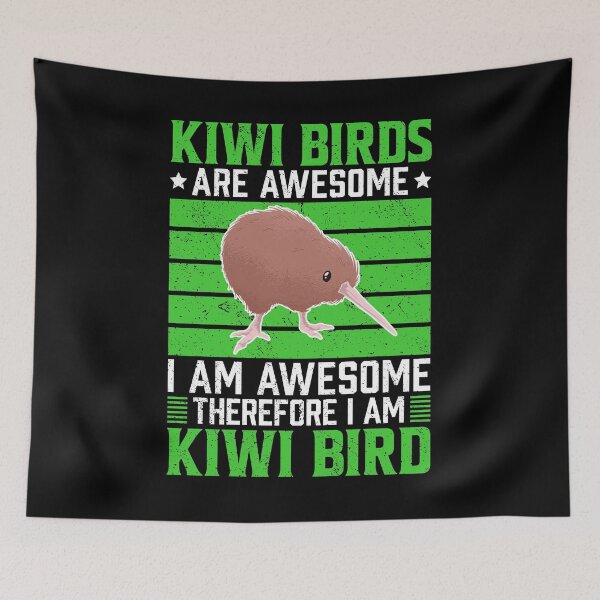 Item preview, Kiwi bird are fantastic snipe bouquet saying designed and sold by madgrfx.