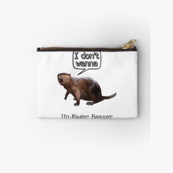 Item preview, Un eager beaver designed and sold by hillary marek.