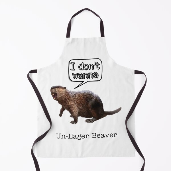 Item preview, Un eager beaver designed and sold by hillary marek.