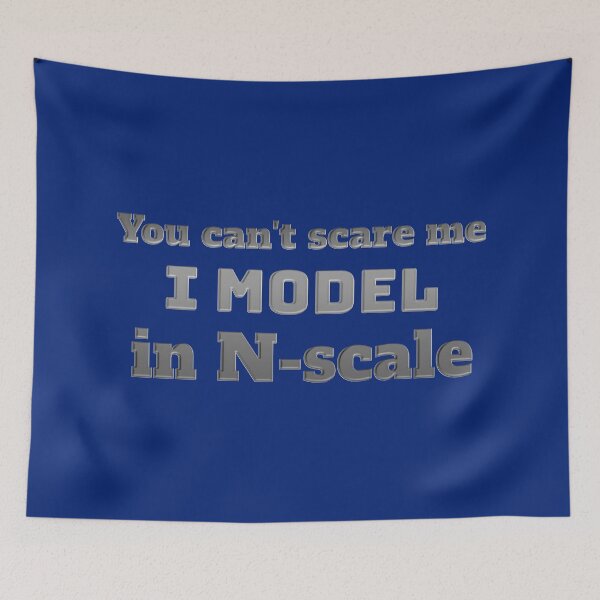 Item preview, Stylish Specially Made for N Scale Model Railroad and Model Railway Enthusiasts. Model Railways and Model Trains. Great Gift for the Model Railroader in Your Life. Or Spoil Yourself! designed and sold by UrTops.