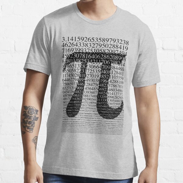 Pi negro Camiseta esencial