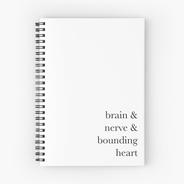 Item preview, Brain, nerve, bounding heart HP quote designed and sold by munistopato.