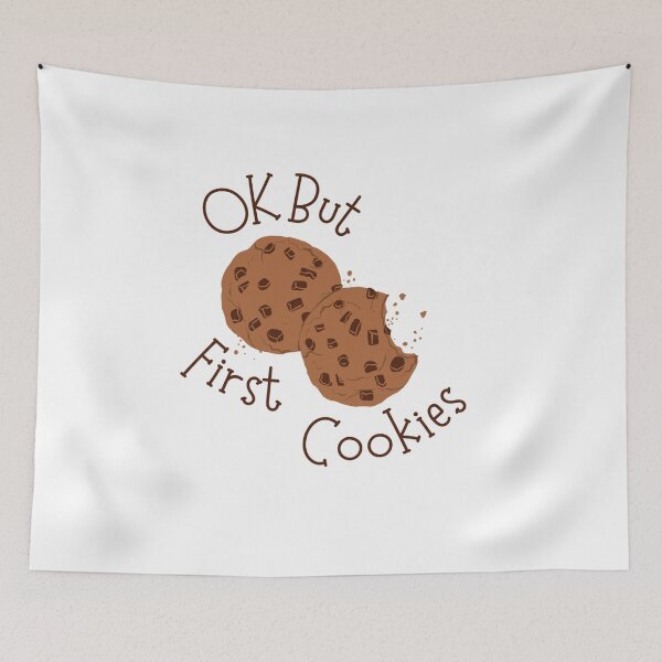 Item preview, OK But First Cookies designed and sold by AmberSiraj.