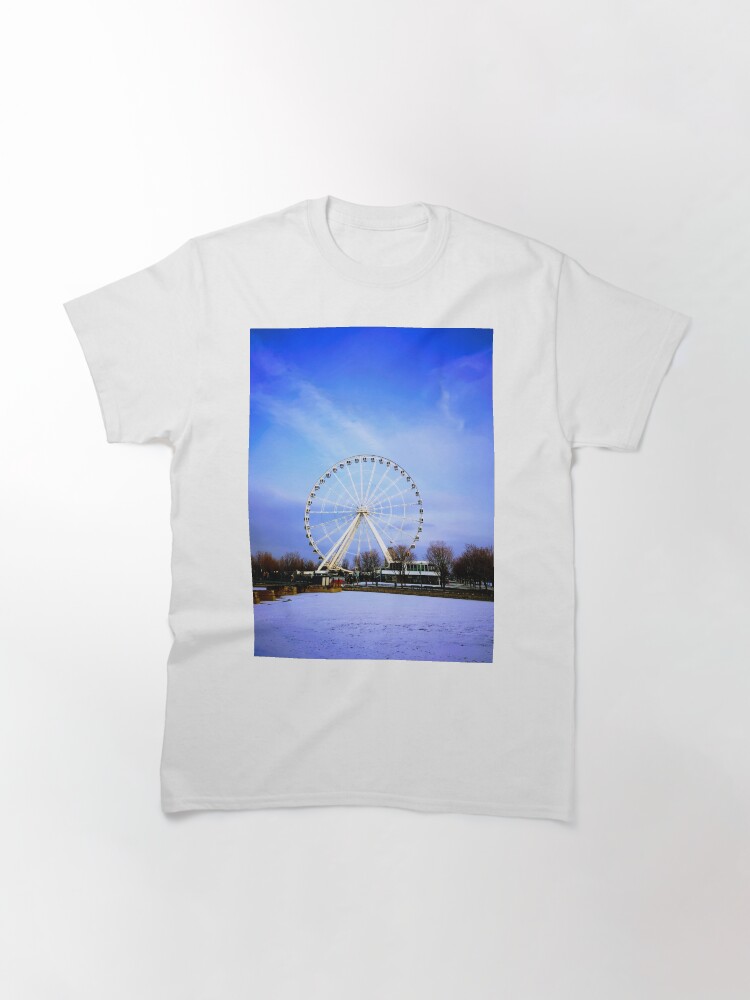 Alternate view of Ferris Wheels By Yannis Lobaina Classic T-Shirt