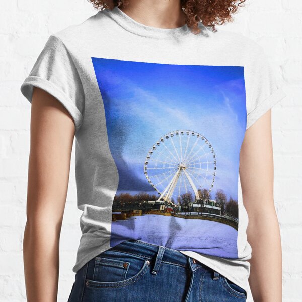 Ferris Wheels By Yannis Lobaina Classic T-Shirt