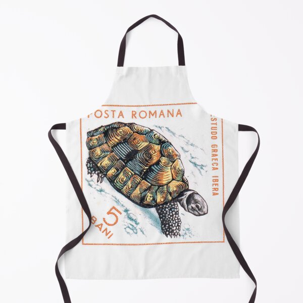Item preview, Vintage 1965 Romania tortoise postage stamp designed and sold by NVDesigns.