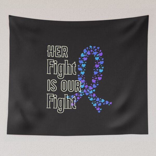Item preview, Her Fight Is Our Fight, Cancer Awareness designed and sold by sirina2796.
