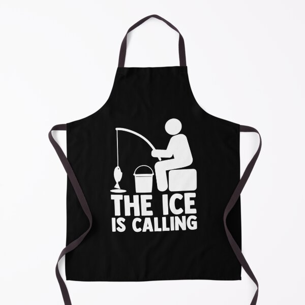 Item preview, The Ice Is Calling Ice Fishing Angler Ice Fishing Rod Fish designed and sold by Nessshirts.