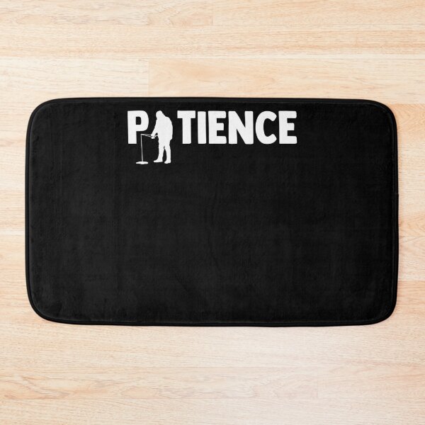 Item preview, Patience Ice Fishing Angler Ice Fishing Rod Fishing Lover designed and sold by Nessshirts.