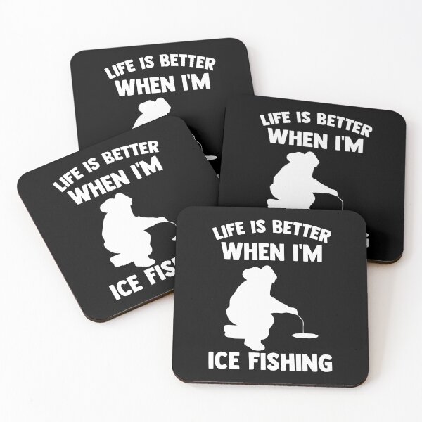 Item preview, Life Is Better When I'm Ice Fishing Ice Hole Fishing Lover designed and sold by Nessshirts.