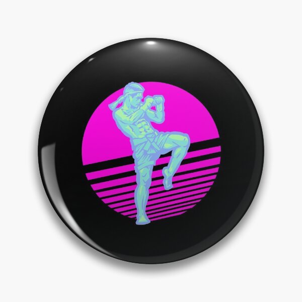 Item preview, Retro Vaporwave Muay Thai designed and sold by HalpinDesign.