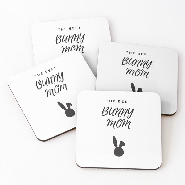 Item preview, THE BEST BUNNY MOM designed and sold by HSJdesignseu.