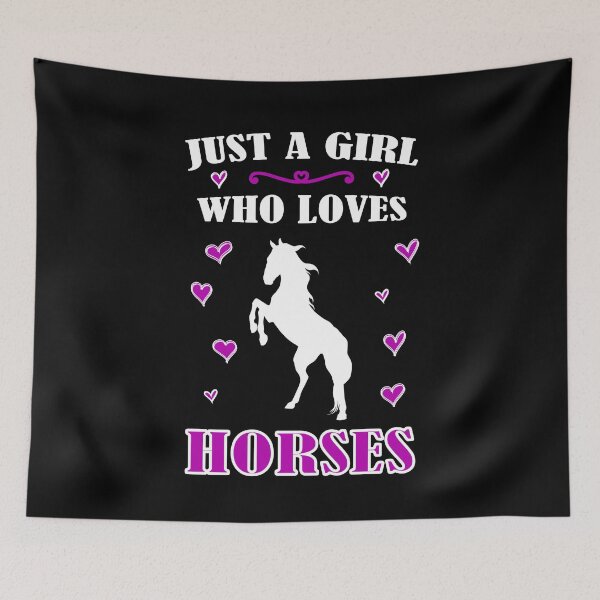 Item preview, Horses Rider Just A Girl Who Loves Horses Horse designed and sold by besTmanuFacture.
