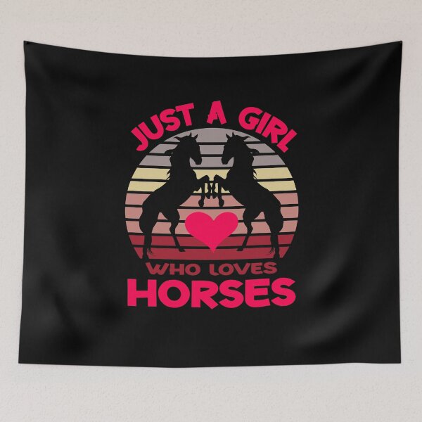 Item preview, Horses Rider Just A Girl Who Loves Horses Horse designed and sold by besTmanuFacture.
