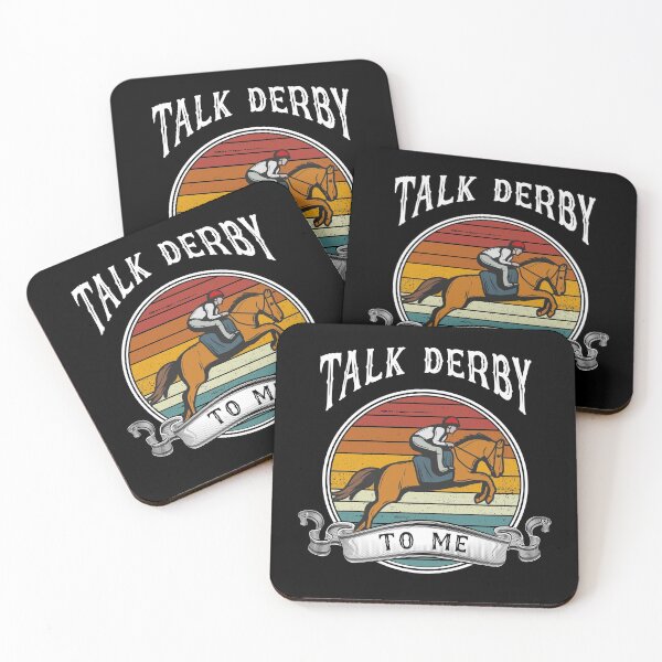 Item preview, Talk Derby To Me Horse Racing Funny Gift designed and sold by Tee Revolution.