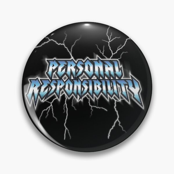 Item preview, Personal Responsibility with Lightning designed and sold by Radial Designs.